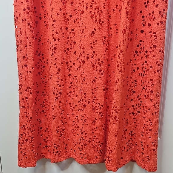 R&K Coral Sleeveless Maxi Dress XL - Picture 5 of 10